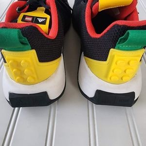 Adidas x Legos sneakers
